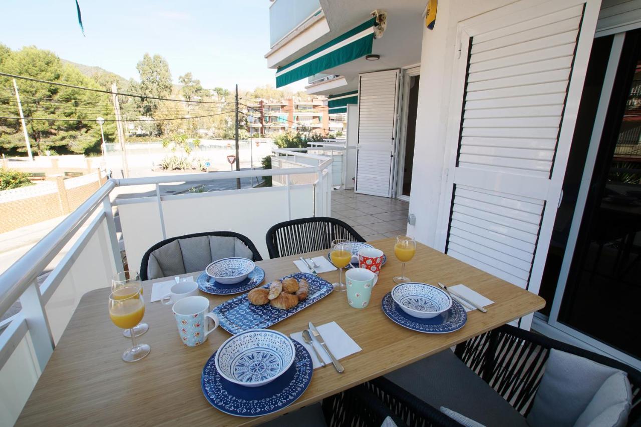 Beach Club House Apartment กาสเตย์เดเฟลส์ ภายนอก รูปภาพ